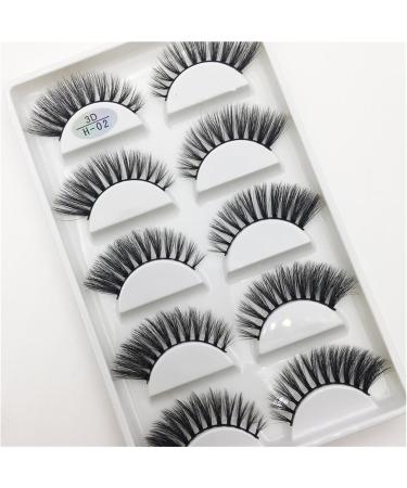 UAMOU 10/50 Boxes 5 Pairs 3D Mink False Eyelashes Hair Natural Cross Long Messy Makeup Fake Eye Lashes Extension Make Up Faux Cils Cheerfully (Color : 5Pairs H 09 Size : 10Boxes 50Pairs) - Buy Online on GoSupps.com