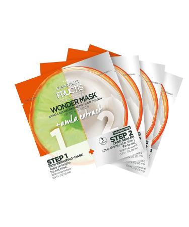Garnier Fructis Wonder Mask with Amla Extract - 4 Count Pack - Buy Online on GoSupps.com