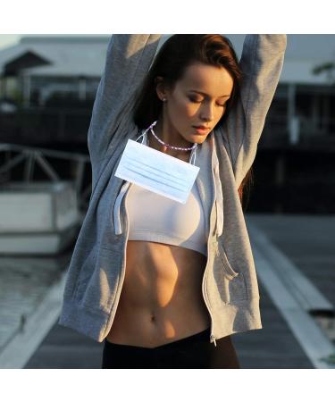 Magiclulu Glasses Mask Chain - 2 Pack Multifunctional Lanyard for Masks & Glasses - Practical Ear Strap & Lining Tape - 50x0.3cm - Buy Online on GoSupps.com