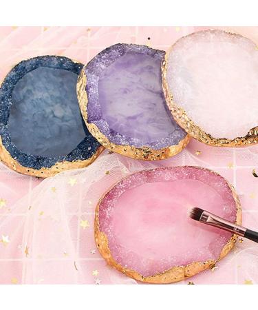 POFET Resin Manicure Palette | Agate Brim Nail Color Plate | Blue Manicure Art Tool for Stunning Nail Designs - International Shipping Available - Buy Online on GoSupps.com