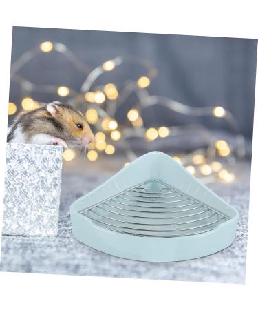 BESPORTBLE Small Pet Ceramic Toilet Cat Litter Boxes Hamster Toilet Bunny Cage Toilet Bunny Pet Toilet Indoor Bunny Potty Tray Hamster Potty Rabbit Training Potty Bunny Trainer Toilet 24x18.5cm Sky-blue - Buy Online on GoSupps.com