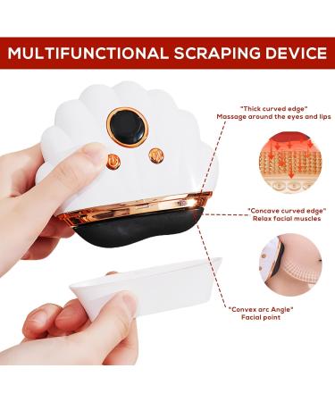 Facial Massager Anti Aging Face Massage Machine Gua Sha Face Tools Anti Wrinkle Face Device Electric Face Massager Electric Face Massager with Heat Vibration Anti-Aging - Buy Online on GoSupps.com