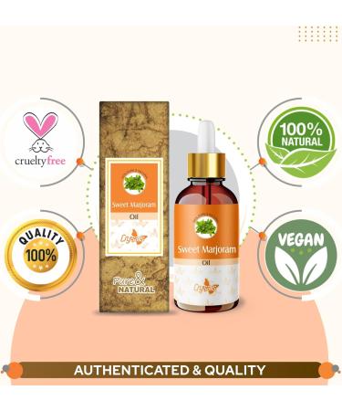 Crysalis Sweet marjoram (Origanum Majorana) Oil |100% Pure & Natural Undiluted Essential Oil- 100 ml with Dropper 100 ml (Pack of 1) - Buy Online on GoSupps.com