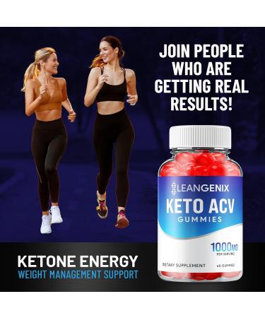 (2 Pack) LeanGenix Keto ACV Gummies - Advanced Formula LeanGenix Keto Plus ACV Weight Management Gummies Apple Cider Vinegar LeanGenix ACV Dietary Supplement Reviews Men Women (120 Gummies) - Buy Online on GoSupps.com