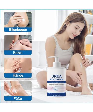 Cr me l'Ur e 60% Cr me pour Les Pieds a L'ur e Hydratante Baume Pieds Secs Soins des Pieds Mains - Buy Online on GoSupps.com