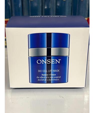 Onsen Anti-Wrinkle Facelift Mask - Non-Invasive Skin Repair Smooths Wrinkles | Bio Cell Lift Mask 1 fl oz/30 ml - Buy Online on GoSupps.com