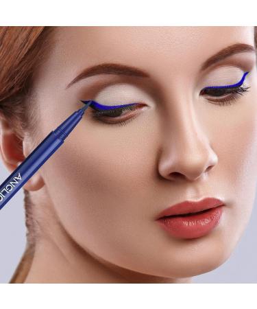 Waterproof Eyeliner - Liquid for Long Lasting Eye Liners - Women Eye Makeup Accessories for Halloween Stage Performance Gathering Dating Traveling Pochy - Buy Online on GoSupps.com