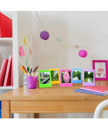 Colorful Bundle Set Accessories for Fujifilm Instax Mini Cameras - Film Sticker, Desk Frames, Hanging Frame, Strap - Buy Online on GoSupps.com
