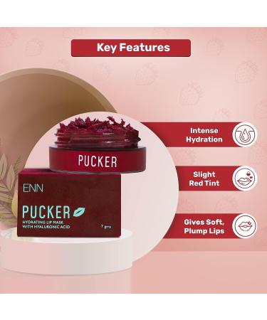 Hydrating Lip Balm/Mask for Dark Lips - Brightening & Tinted Balm for Dry Chapped Lips | 7g - Buy Online on GoSupps.com