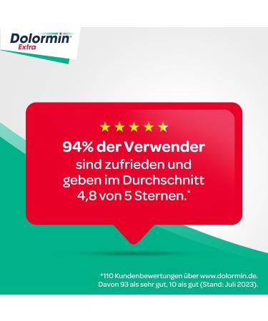 Dolormin Extra Film-Coated Tablets 50 Pcs | Fast Pain Relief | International Shipping - Buy Online on GoSupps.com