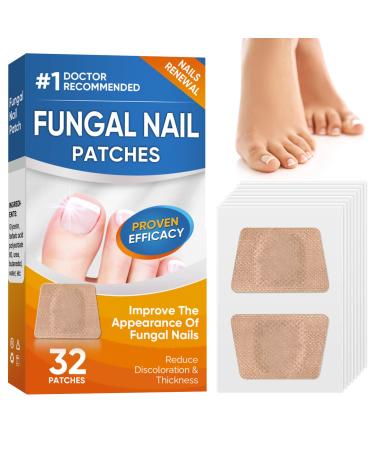 Toenail F ngus Treatment 32Pcs Nail Repair Patches Nail Repair Treatment for Restores Damaged Nails and Appearance of Discolored