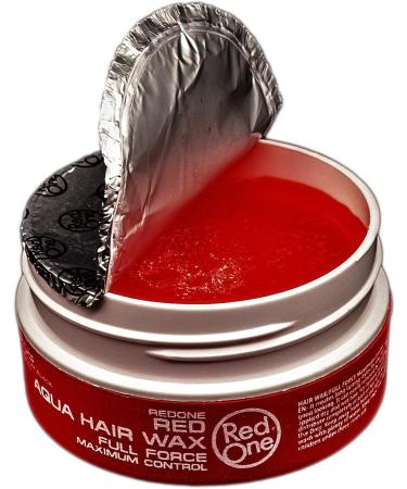 RedOne Red Aquatic Styling Wax 150ml | Edge Control | Hair Gel Wax | Ultra Hold | Hair Wax for Men and Women | Strawberry Scent | Maximum Control | Pack of 5 - Buy Online on GoSupps.com