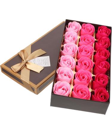 ABOOFAN 3 Boxes Rose Soap Scented Bath Soap Rose Bath Soap Rose Flower Preserved Rose Enchanted Rose Wedding Decorations for Ceremony Faux Roses Simulated Soap Flower Rose Petal Artificial - Buy Online on GoSupps.com