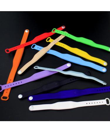 Women's Silicone Accessories Sanitizer Bracelet - Refillable, Stay Safe - Lavender - 7.25 Inches - Buy Online on GoSupps.com