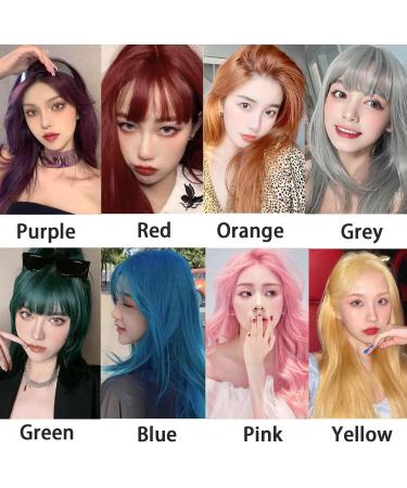 Shouping Color Tinte Shoupin Color Hair Dye Shoupin Hair Coloring Shampoo No Bleaching Hair Nourishing Coloring Hair Dye Diy Fashion Hair Dye Permanent For Men And Women - Buy Online on GoSupps.com