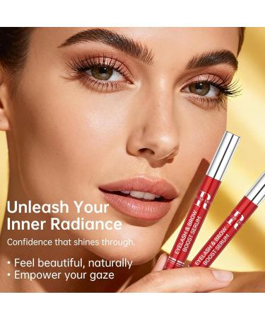 Redcool Lash Serum: Eyelash Growth Serum Gentle Natural Vegan Enhancing Treatment Nourishing Conditioning Formula for Longer Thicker Fuller Natural Lashes -3ml - Buy Online on GoSupps.com