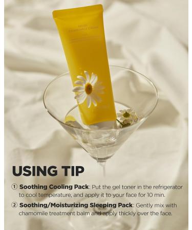 Buy Relief Chamomile Cream | Hydrating Gel Moisturizer for Oily Skin | Vegan & Hypoallergenic | 3 fl.oz - Buy Online on GoSupps.com