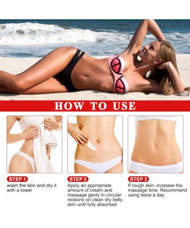 2Pack Hot Cream Belly Firming Cream with Hibiscus & Honey Cellulite Cream for Thighs Arms and Belly Belly Fat Burner for Women& Men. - Buy Online on GoSupps.com