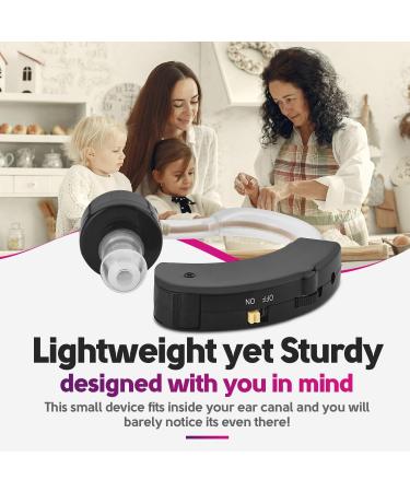 Set of 2 Digital Devices with Noise Reducing Feature for Adults, Seniors & Women - Black - Buy Online on GoSupps.com