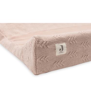 Jollein Changing Mat Cover Knit - Grain Knit Pink (50x70 cm) Wild Rose - Soft & Stylish for Baby - Buy Online on GoSupps.com