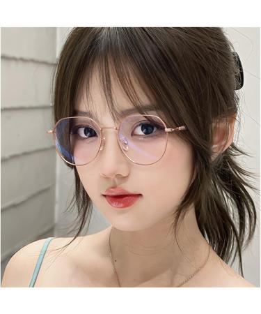 Stylish Iynwbjts Reading Glasses for Women - Personalized Metal Polygon Anti-Blue Light 1.50 MILK TEA COLOR - Buy Online on GoSupps.com
