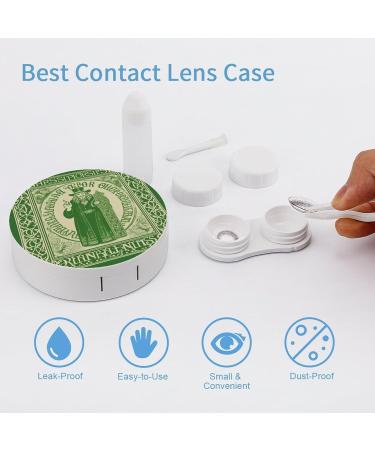 Irish St. Patrick's Day Contact Lens Case - Travel & Care Box | Shop Now - Buy Online on GoSupps.com