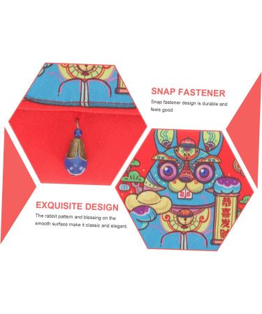 ABOOFAN 8 Pcs 2023 Year of The Rabbit Red Packets Wedding Envelopes Gifts Hong Bao Bag Red Envelope Chinese Wedding Holiday Card Envelope New Year Red Pocket Cloth Lucky Fabric Child - Buy Online on GoSupps.com