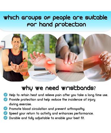 Pyrrhonian Adjustable Wrist Bandage with 3 Stays - Ideal for Arthritis Tendonitis & Sports Protection | S/M Size for Men & Women - Buy Online on GoSupps.com