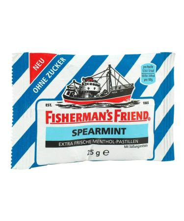 Fisherman's Friend Spearmint Sugar Free Lozenges 25g