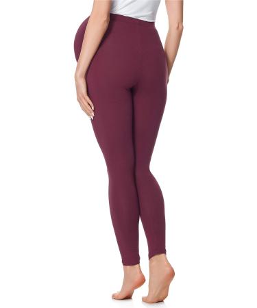 Be Mammy Maternity Leggings Tights BE20-230 S Wine Red - Buy Online on GoSupps.com