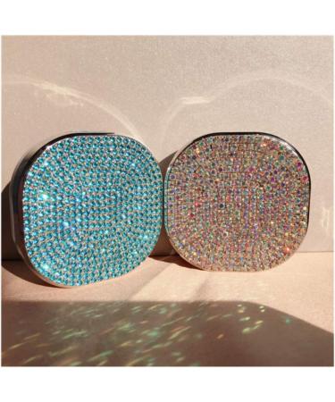 Shining Contact Lens Case Portable Contact Lens Box Kit with Make Up Mirror Women Companion Box Travel Kit Box 05 - Buy Online on GoSupps.com