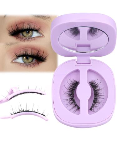 Magnetic Eyelashes with Applicator Wispy Magnetic Lashes No Glue or Liner Needed 4 Magnets Cat Eye Lashes Natural Look - Buy Online on GoSupps.com