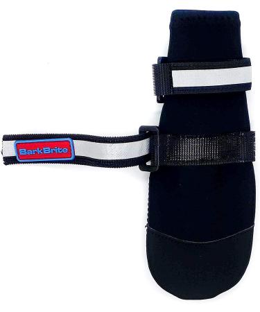 All Weather Neoprene Dog Boots | Reflective Straps | 5 Sizes Available | Black Medium - Buy Online on GoSupps.com