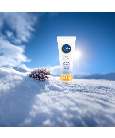 Beiersdorf AG NIVEA SUN Face Shine Control Sunburn Face SPF 30 Mattifying Effect Sunscreen Sun Protection 50 ml - Buy Online on GoSupps.com