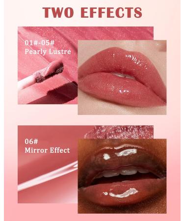 Clear Lip Gloss & Plumper | Hydrating High Shine Lip Oil | Long Lasting Moisturizing Lip Care for Women & Girls - Buy Online on GoSupps.com