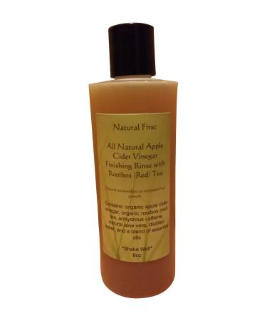 Organic Apple Cider Vinegar Finishing Rinse w/Rooibos (Red) Tea to Stimulate Hair Growth