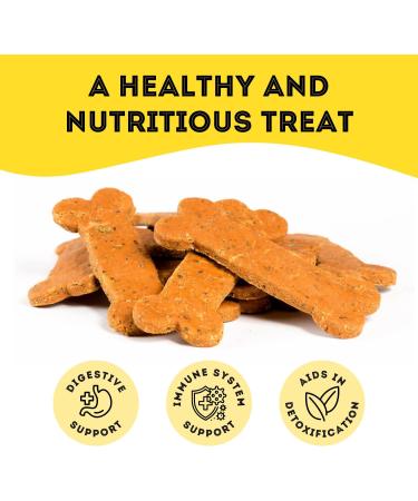 The Granville Island Pet Treatery|Gift Box Peanut Butter & Banana Biscuits for Dogs All Natural & Chemical- Free Great As A Hostess Gift Or Thank You Made in Canada|06955 Peanut Butter & Banana 200 g (Pack of 1) - Buy Online on GoSupps.com