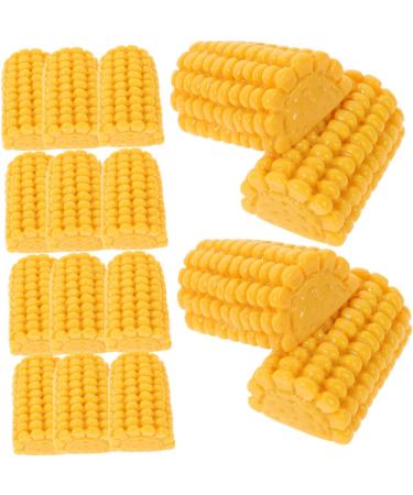 POPETPOP 150 Pcs Simulation Corn Resin Fruit Buttons Artificial Corn Earring Making Charms Diy Corn Decors Phone Case with Charm Kid Toys Chick Toy Headpiece Small Piece Intelligent Child - Buy Online on GoSupps.com