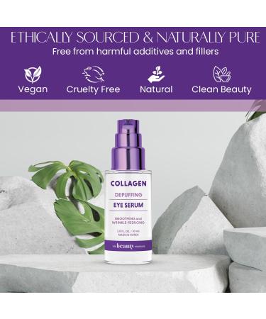Buy Collagen & Hyaluronic Acid Under Eye Serum - Anti-Aging Hydrating & Puffiness Reducing - Korean Skin Care for All Skin Types - 1 oz - Buy Online on GoSupps.com