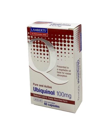 Lamberts Healthcare Ltd. Ubiquinol 100mg (reduced coenzyme Q10) 60 softgels