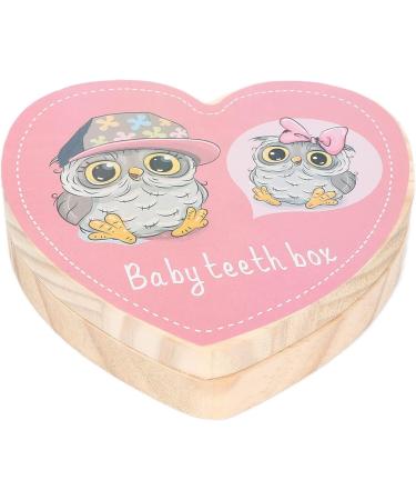 Primary Teeth Keepsake Box - Heart Shaped Baby Tooth Box | Corrosion Resistant & Durable for Kids - Buy Online on GoSupps.com