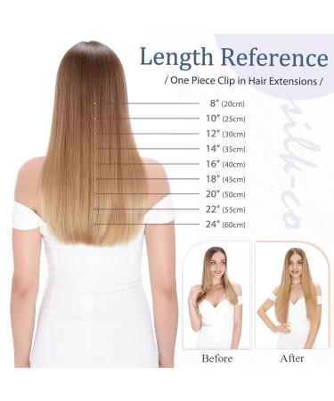 Buy Real Hair Clip-In Extensions 1PC 5 Clips - Thick 7A Human Hair Soft 20cm 60g - Light Brown #06 | International Shipping Available - Buy Online on GoSupps.com