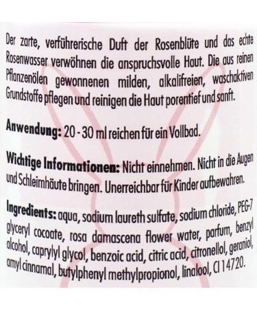 Rose Flowers Foam Bath Amphores 250ml - Luxurious Aromatherapy for a Relaxing Soak | International Shipping - Buy Online on GoSupps.com