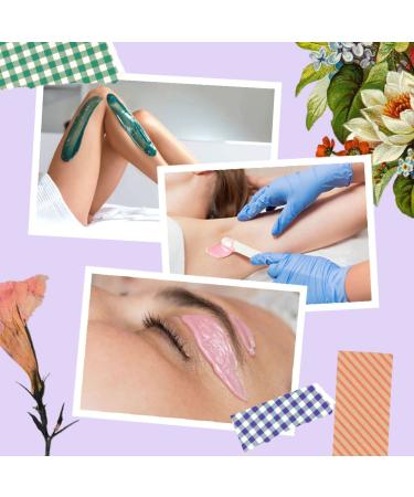Waxing Kit with Hard Wax Beans - Painless Hair Removal for Women Men - At Home Waxing Kit for Sensitive Skin - Includes Wax Warmer and Applicator Sticks - Eyebrow, Armpit, Bikini, Brazilian - Buy Online on GoSupps.com
