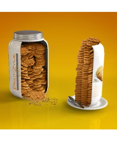 Metabolic Nutrition Protizyme 100% Whey Protein Powder High Protein Low Carb Low Fat with Digestive Enzymes 24 Essential Vitamins and Minerals Peanut Butter Cookie 2 Pound - Buy Online on GoSupps.com