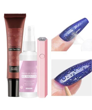 G n rique Efficient Nail Glue Solid Nail Glue Nail Tips Glue Press Nails Nail Remover Spray Fake Nails Glue Gentle Nail Glue Solid Gel Glue Fake Nails Gel Press Nail Glue for Fake Nails - Buy Online on GoSupps.com