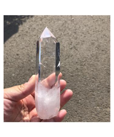 Natural Crystal Rough Large Clear Seed Quartz Natural Point Cluster Crystal Rough Natural Luster (Size : 160-190g)