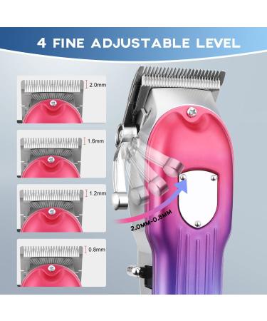 Professional T-Blade Beard Trimmer for Men - Rainbow Cordless Hair Clippers Set - Buy Online on GoSupps.com