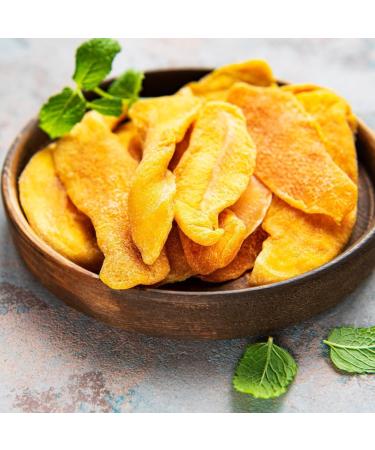 Kuchnia Zdrowia Dried Mango Slices - High Quality - Great Snack - No Unnecessary Additives - Kuchnia Zdrowia - Airtight Packaging with Zipper - Doypack: (500g) - Buy Online on GoSupps.com