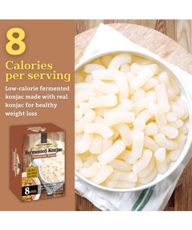 Korean Fermented Konjac Shirataki Pasta Spaghetti Carbo Rice Cake Tteokbokki Shaped - 42.32 Oz (1200g) Pack of 6 | Low Calorie, Gluten-Free, Fat-Free, Keto Friendly, Healthy Diet Option - Buy Online on GoSupps.com